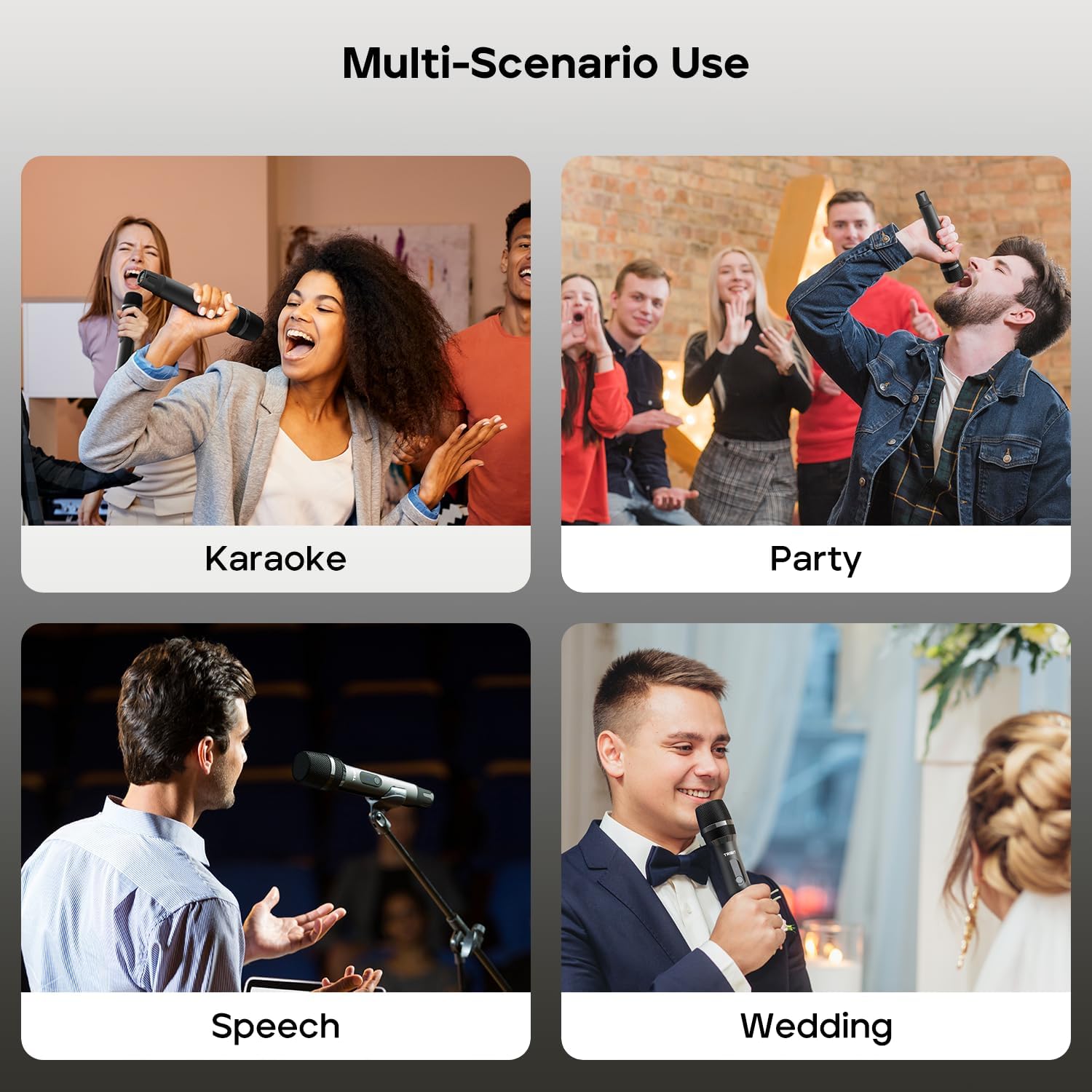 TRIBIT Wireless Dual Microphone System