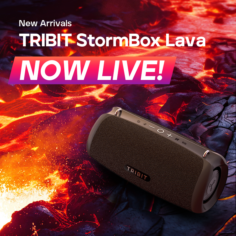 TRIBIT New Release - StormBox Lava