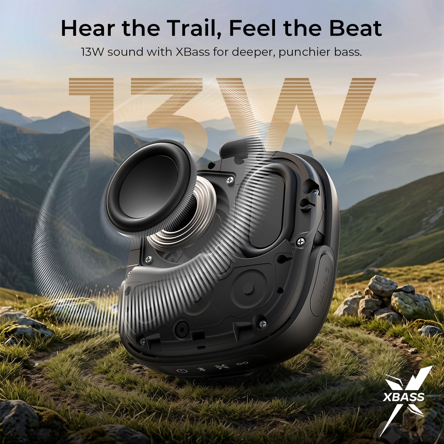 TRIBIT StormBox Micro 3 Portable Speaker