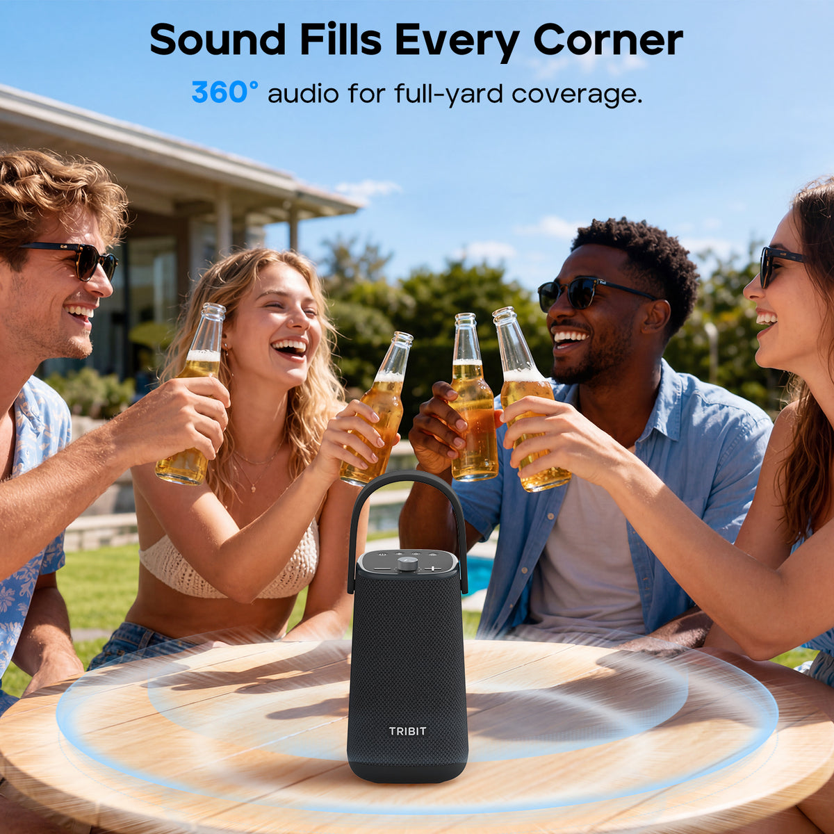 TRIBIT StormBox Max Portable Speaker