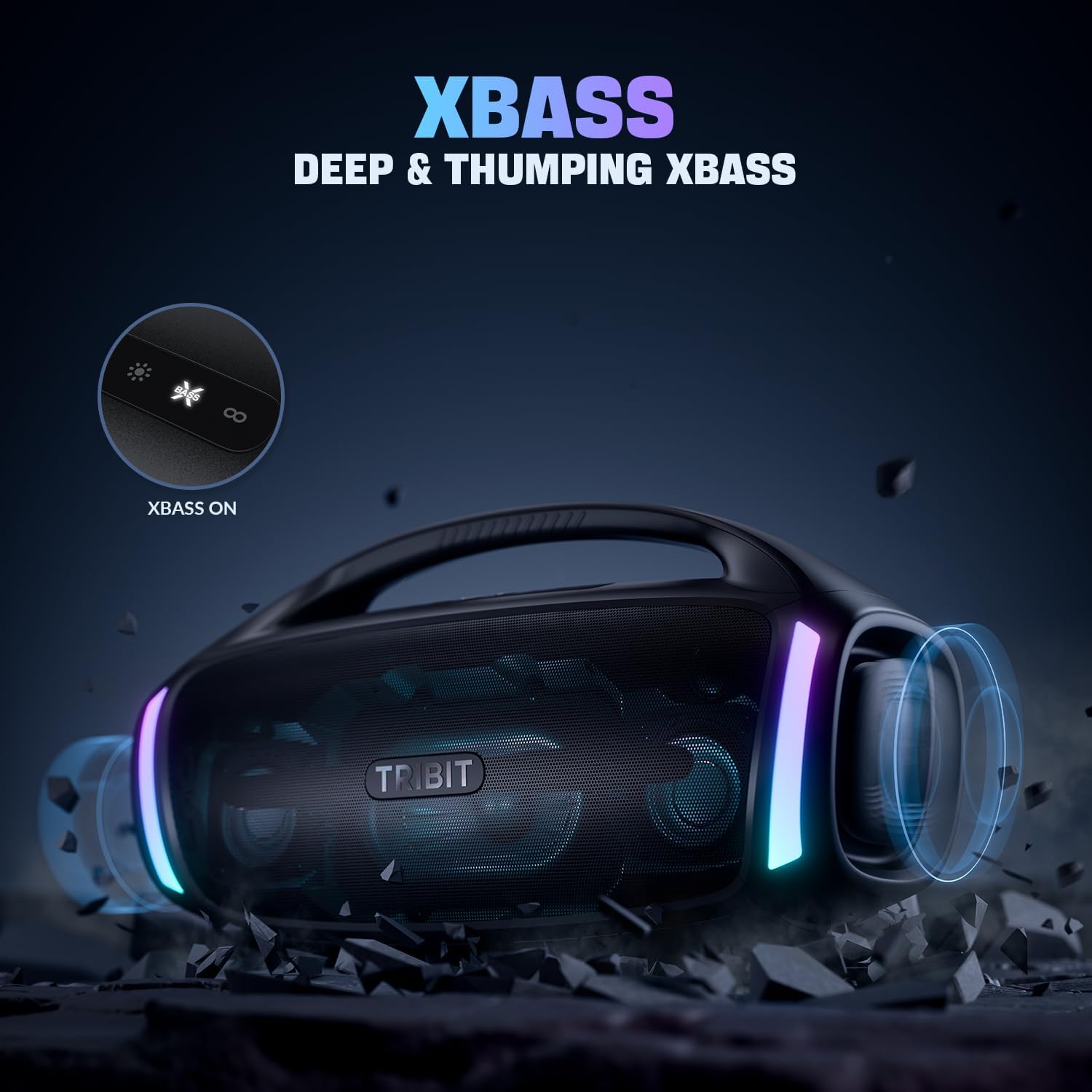 TRIBIT StormBox Blast 2 Portable Bluetooth Speaker - EU ONLY