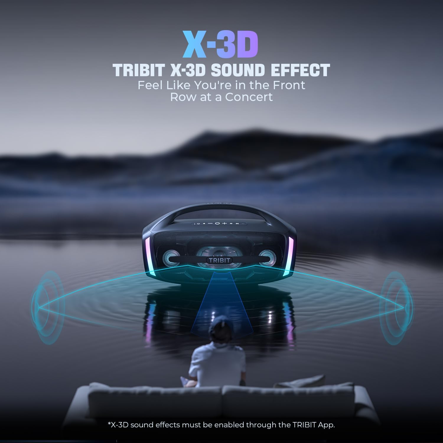 TRIBIT StormBox Blast 2 Portable Bluetooth Speaker - EU ONLY