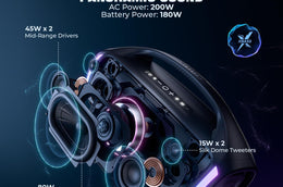 TRIBIT StormBox Blast 2 Portable Bluetooth Speaker