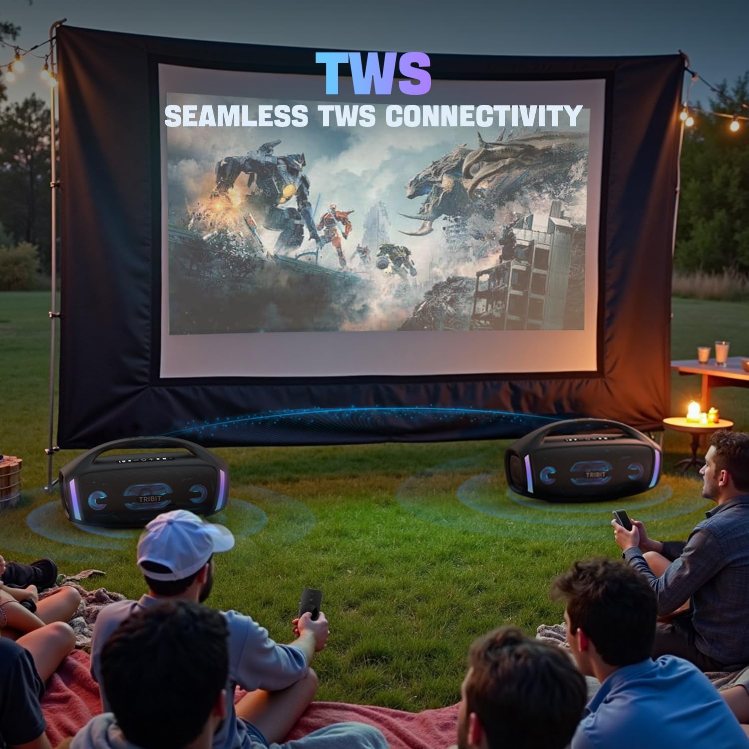 TRIBIT StormBox Blast 2 Portable Bluetooth Speaker - EU ONLY