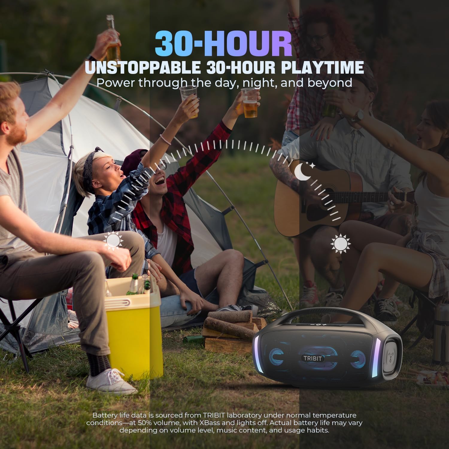 TRIBIT StormBox Blast 2 Portable Bluetooth Speaker - EU ONLY