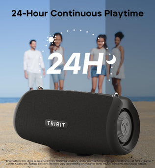 TRIBIT StormBox Lava Portable Bluetooth Speaker