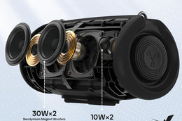 TRIBIT StormBox Lava Portable Bluetooth Speaker