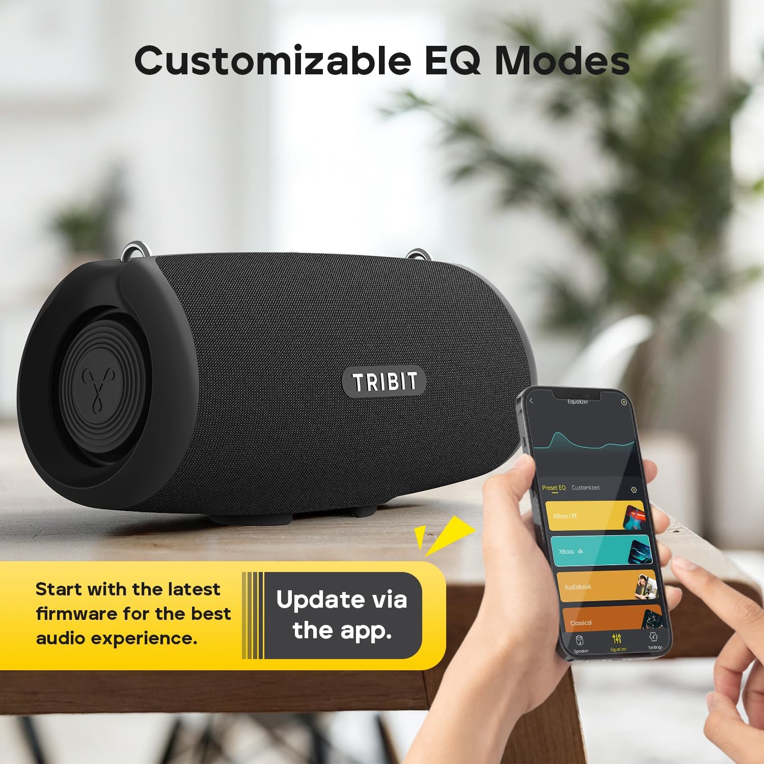 TRIBIT StormBox Lava Portable Bluetooth Speaker - Gray