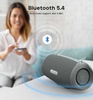 TRIBIT StormBox Lava Portable Bluetooth Speaker