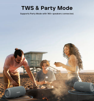 TRIBIT StormBox Lava Portable Bluetooth Speaker