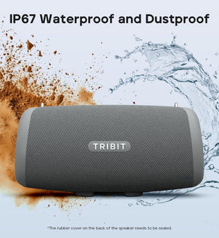 TRIBIT StormBox Lava Portable Bluetooth Speaker