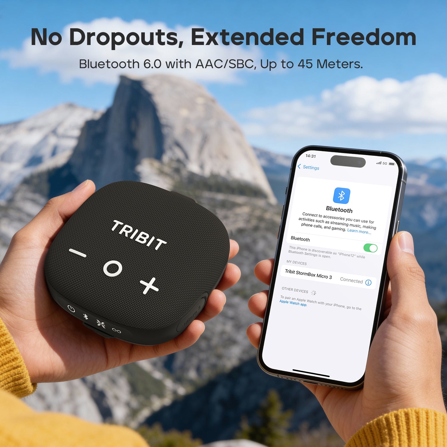 TRIBIT StormBox Micro 3 Portable Speaker