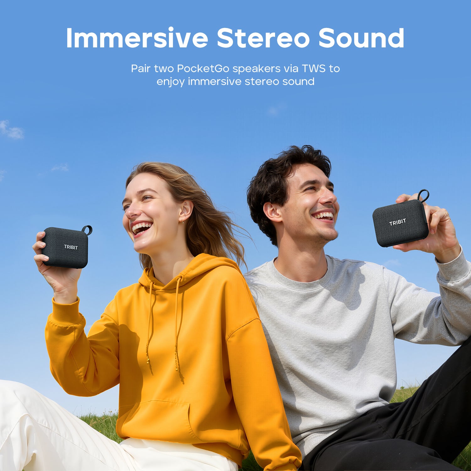 TRIBIT PocketGo Portable Bluetooth Speaker