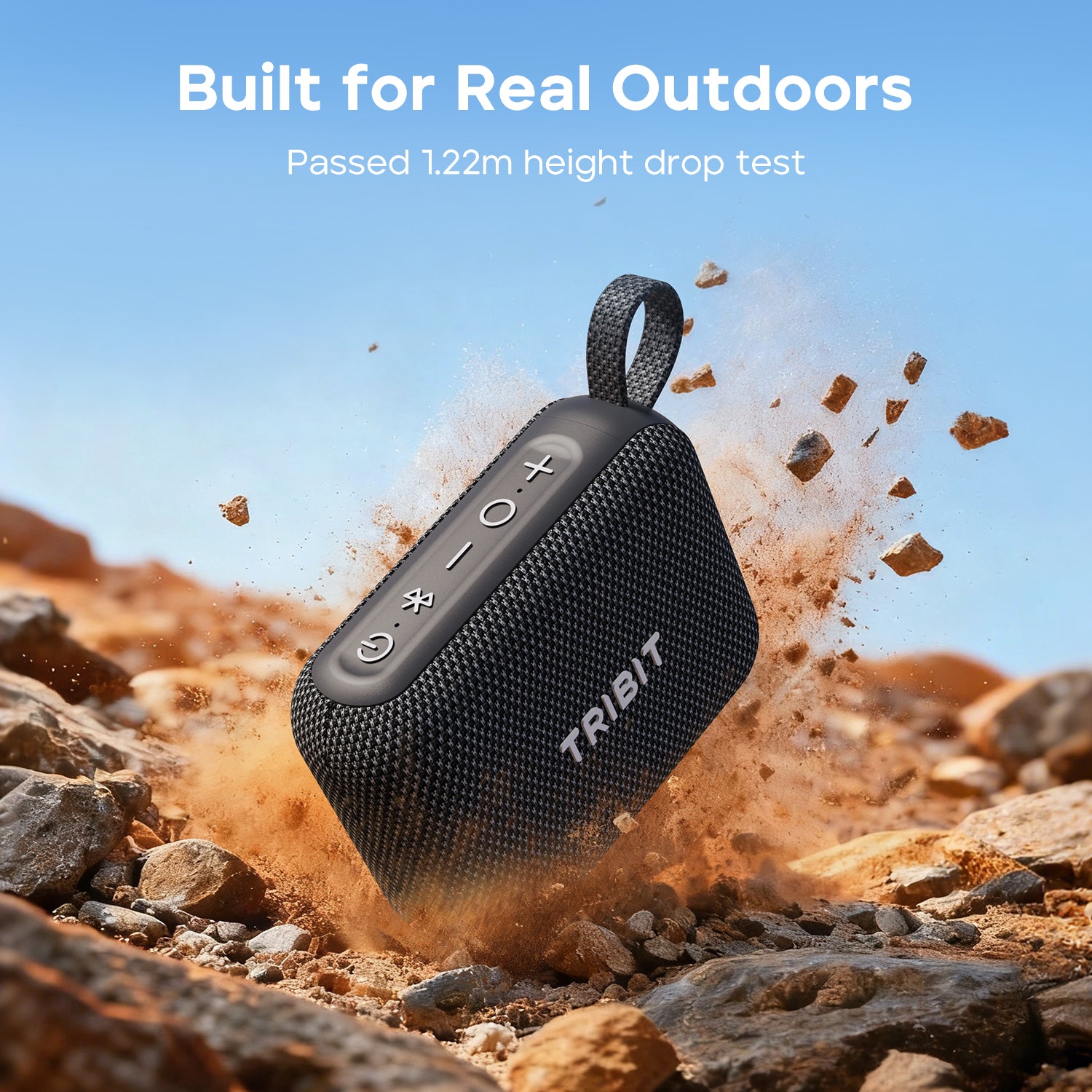 TRIBIT PocketGo Portable Bluetooth Speaker